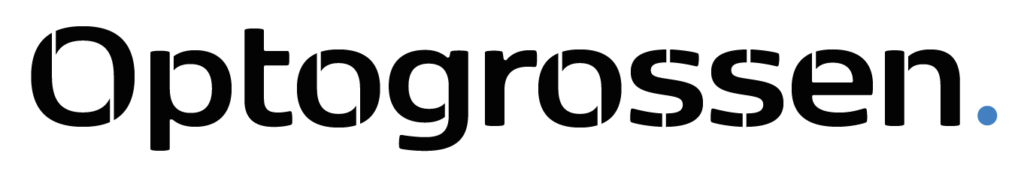 Optogrossen logo blå